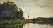 Charles-Francois Daubigny Banks of the Oise oil painting artist